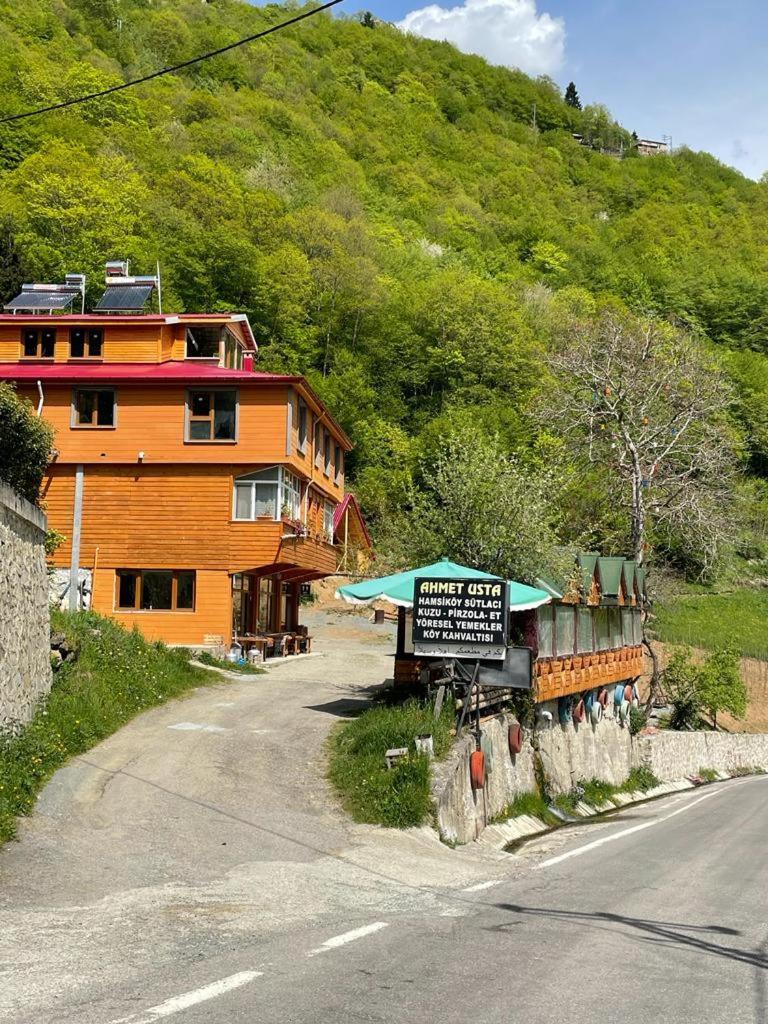 Bizim O'Ra Kueme Evleri & Bungalov Macka エクステリア 写真